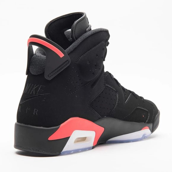 Nike Air Jordan 6 Men's 11 Retro Black Infrared 384664-060 Bred Classic … - Picture 2 of 10